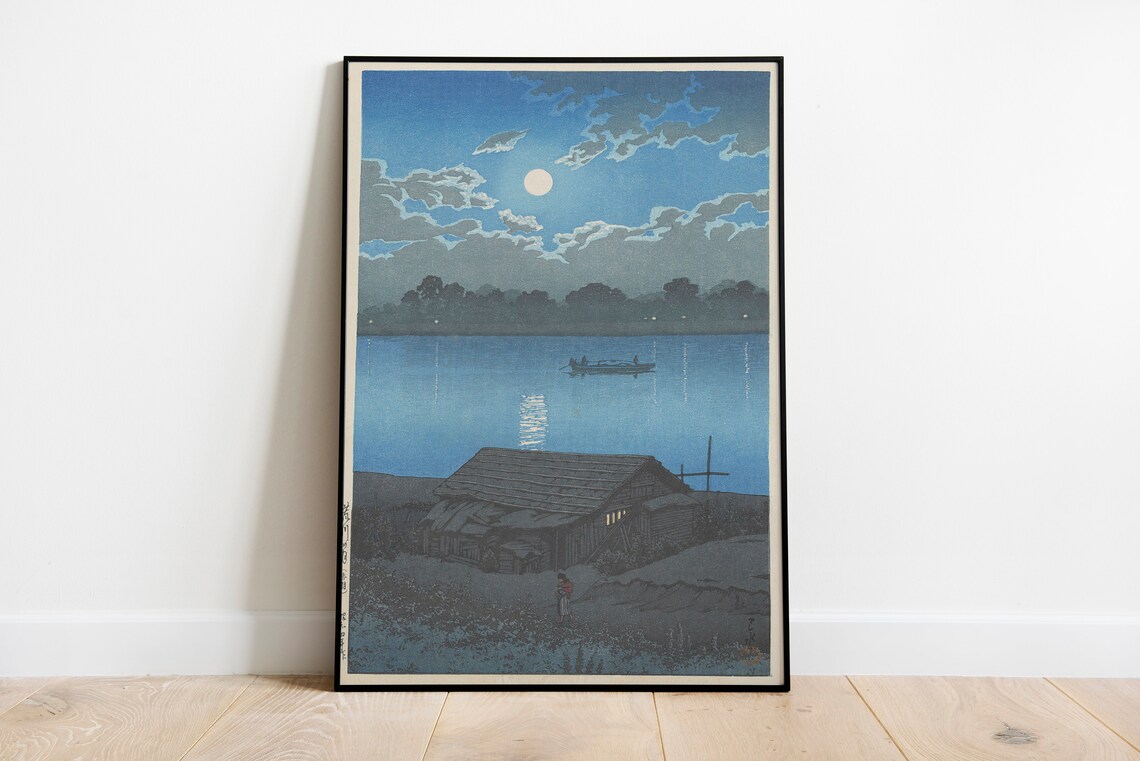 Japan Wood Block Japanese Art Print Poster Art Home Decor Wall Art Print Antique Prints Japan Poster Japanese Decor Asian Deco Mt Fuji - Image 2