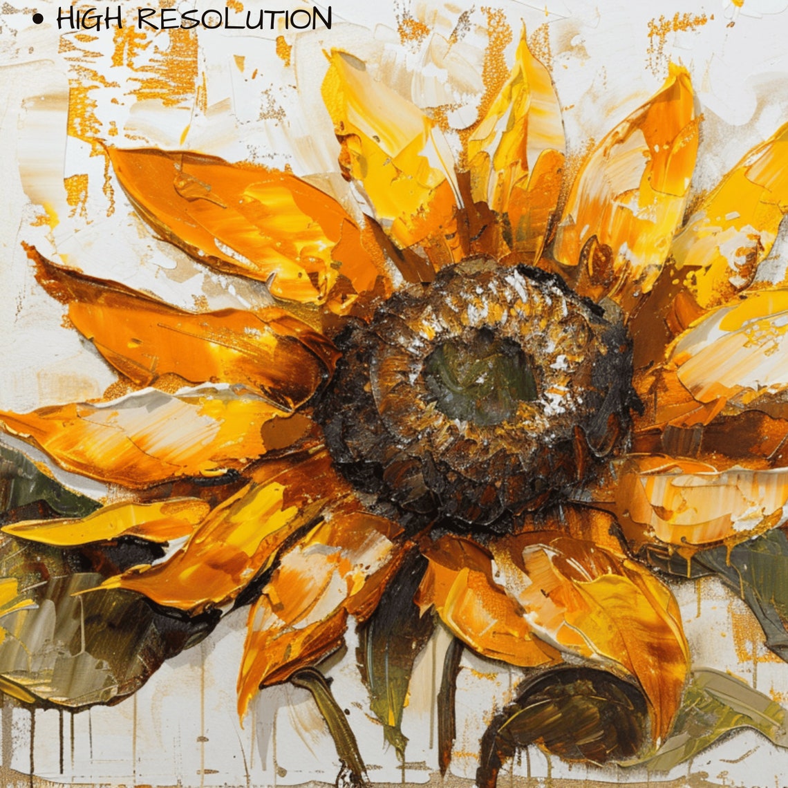 Sunflower Art Tv Sunflower Art Print Art For Tv Frame Art Tv Botanical Art Tv Art Frame Art For Tv Sunflower Photography - Image 3
