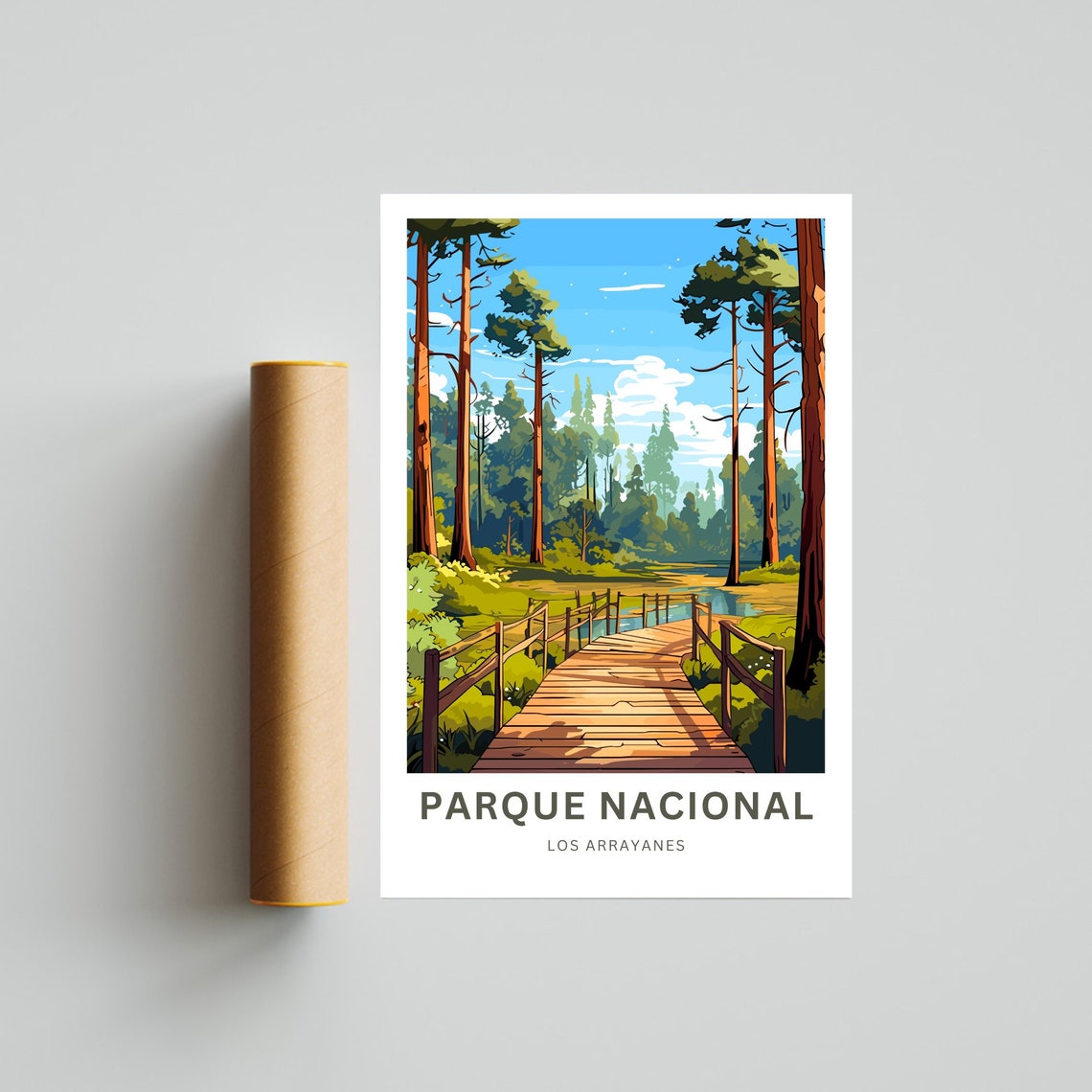 Personalized Parque Nacional Travel Print Parque Nacional Los Arrayanes Poster Argentina Wall Art Framed Present Gift Argentina Present - Image 4