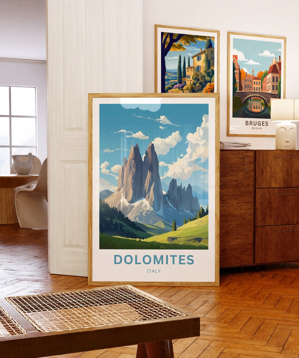 Dolomites Italy Wall Art Travel Poster - Image 5