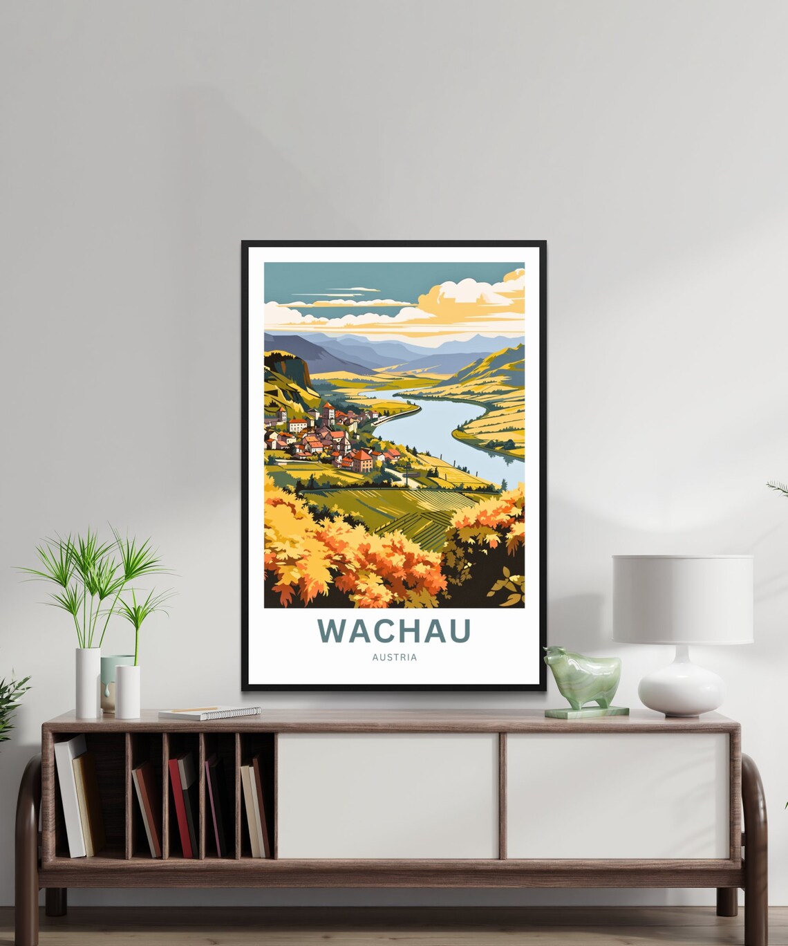 Wachau Travel Poster, Austria Wall Art Print - Image 2