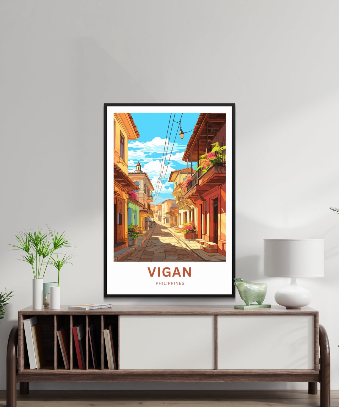 Vigan Travel Poster, Philippines - Image 2