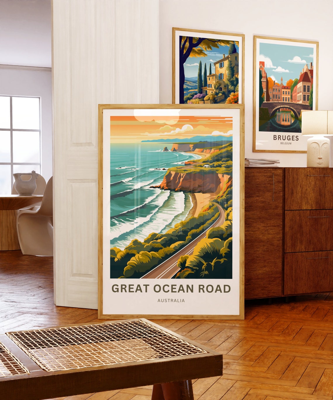 Great Ocean Road Australia Personalized Poster with Cliffside Drive - Image 5