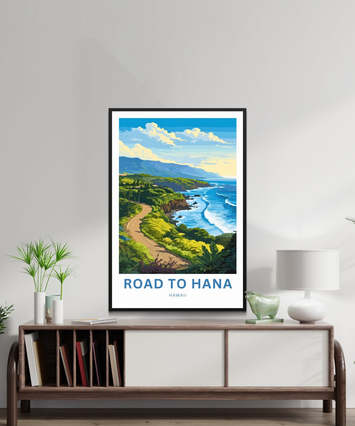 Personalized Road To Hana Travel Poster, Maui Hawaii - Image 2