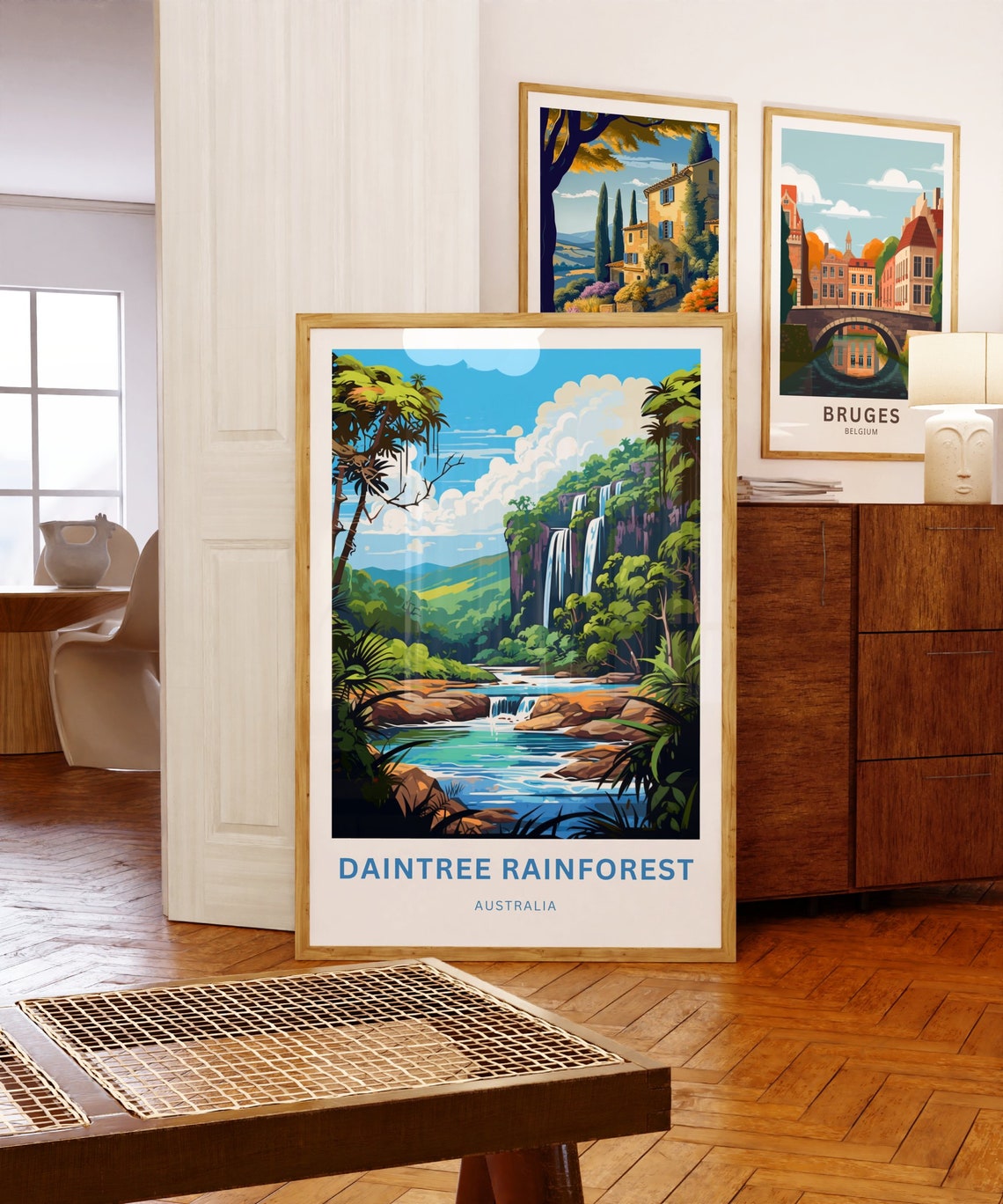 Daintree Rainforest Australia Waterfall Pool Lagoon Travel Poster - Image 5