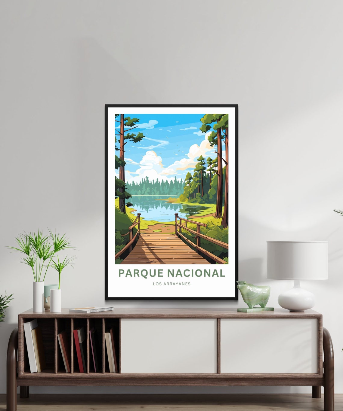 Personalized Parque Nacional Travel Print Parque Nacional Los Arrayanes Poster Argentina Wall Art Framed Present Gift Argentina Present - Image 2