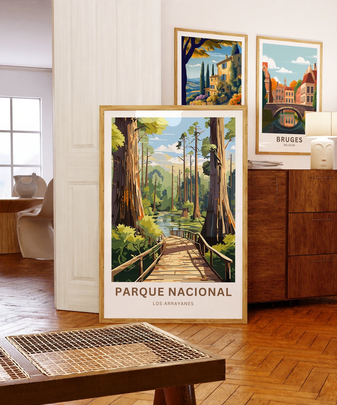 Personalized Parque Nacional Los Arrayanes Daytime Boardwalk Poster - Image 5