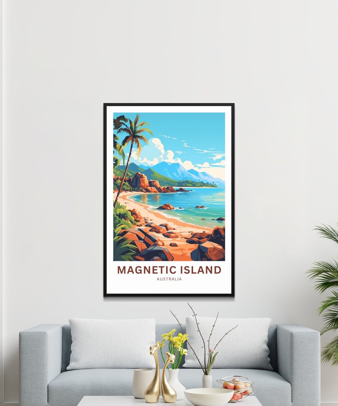 Magnetic Island Present Gift Travel Poster - Image 3