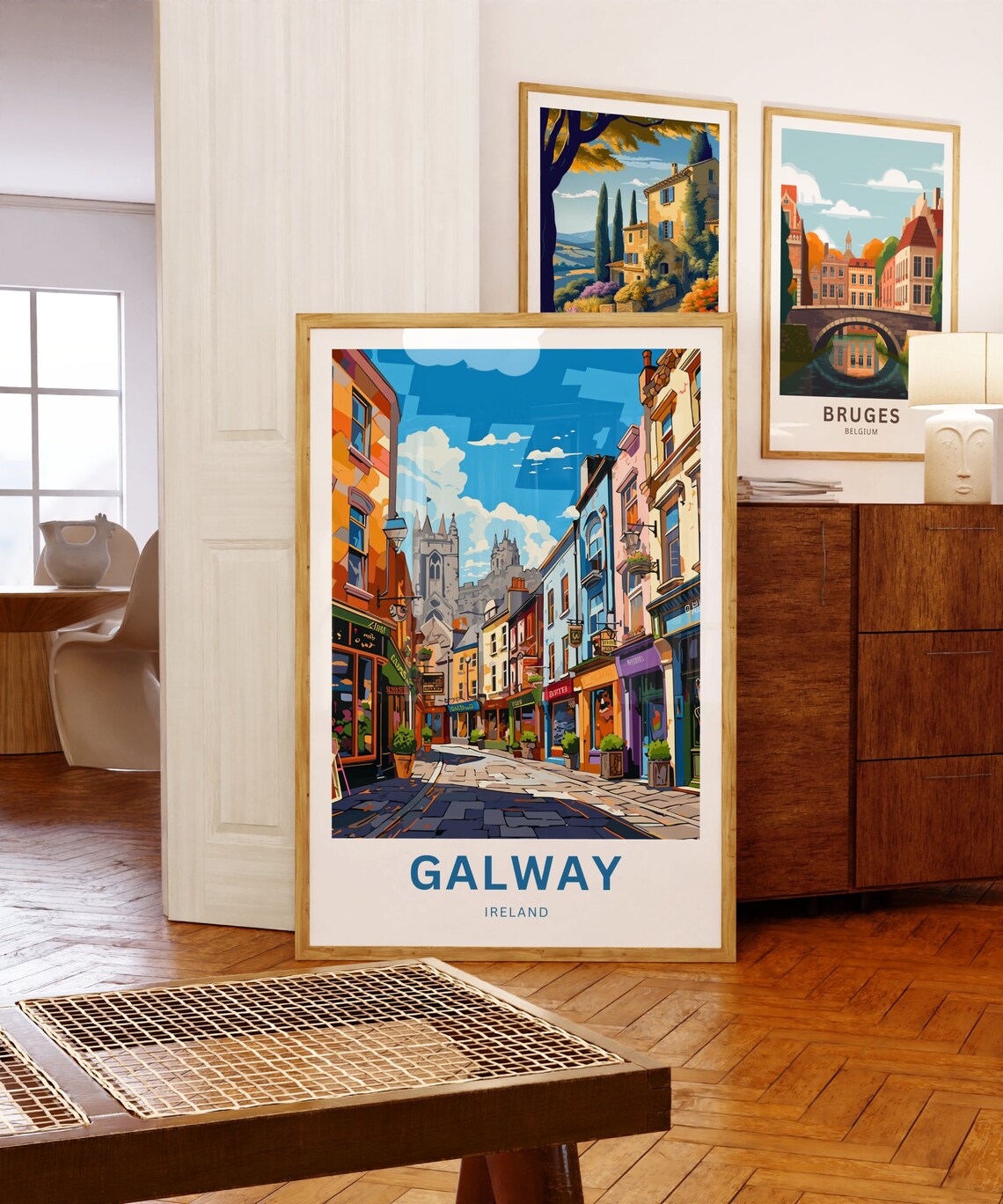Galway Travel Poster, Ireland Wall Art Print - Image 5