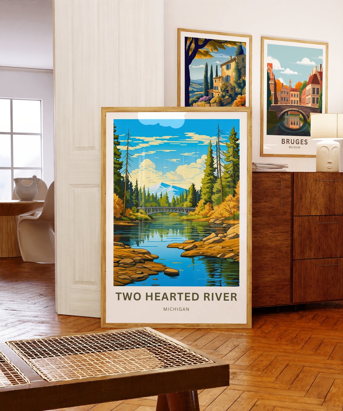 Two Hearted River State Park Travel Poster - Image 5