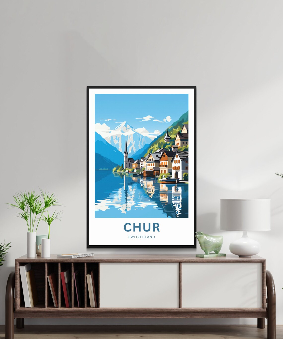 Personalized Chur Travel Poster, Switzerland Travel - Image 2