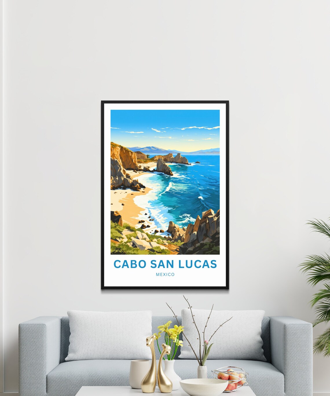 Cabo San Lucas Travel Poster, Baja California - Image 3