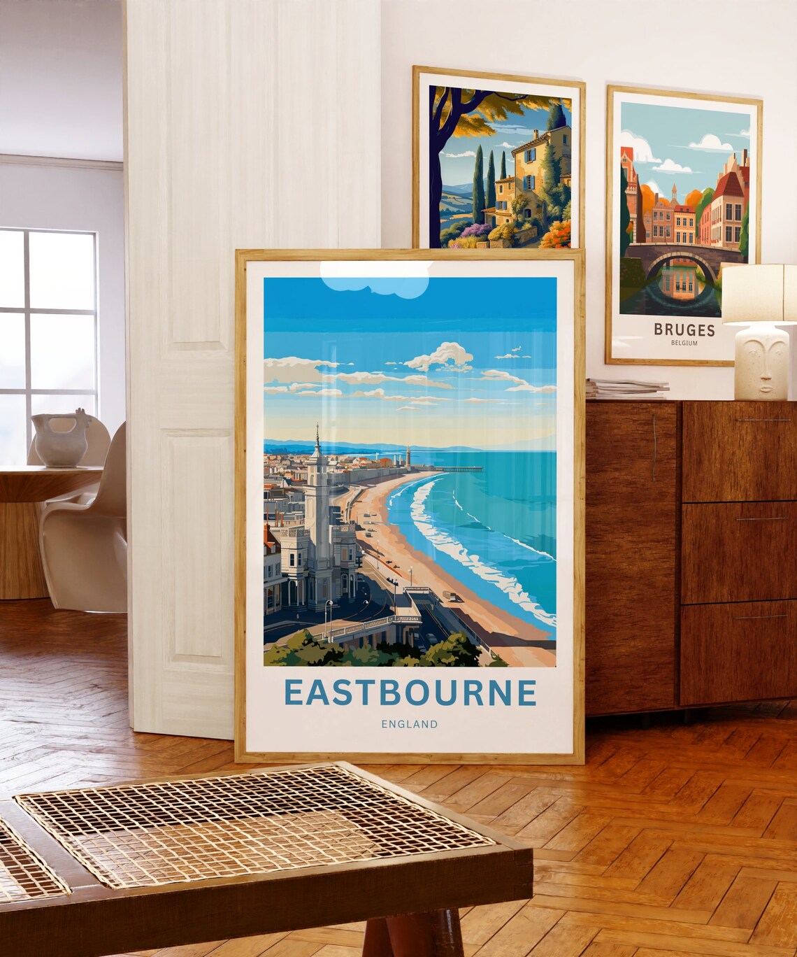 Eastbourne Travel Poster, England Wall Art - Image 5