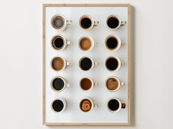 Coffee Wall Art Coffee Poster Coffee Bar Print Cafe Poster Coffee Art Coffee Bar Wall Art Coffee Lover Gift