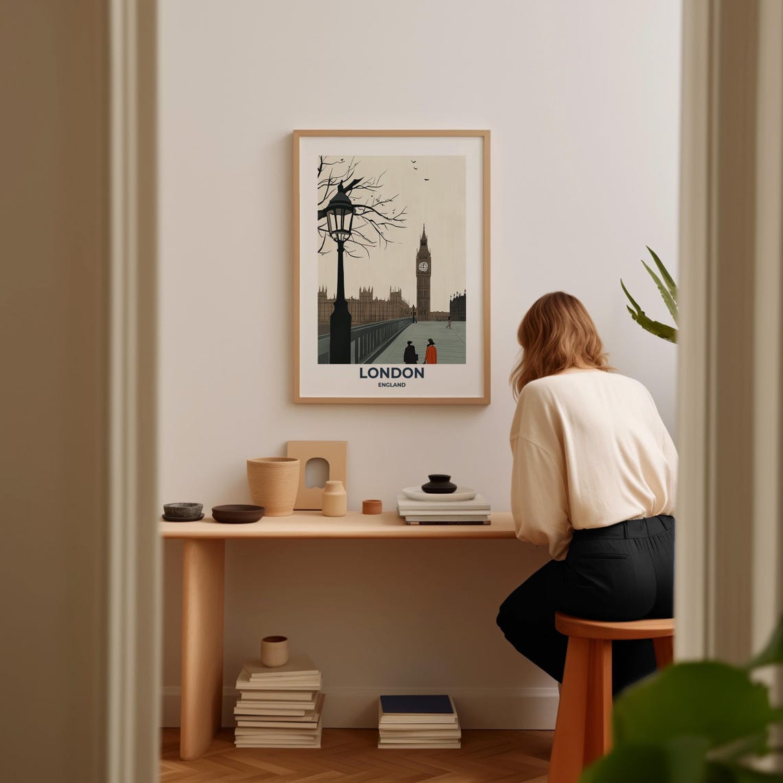 London Travel Poster London Poster London Travel Print London City Print Travel Print Travel Poster London Wall Decor England Poster - Image 3