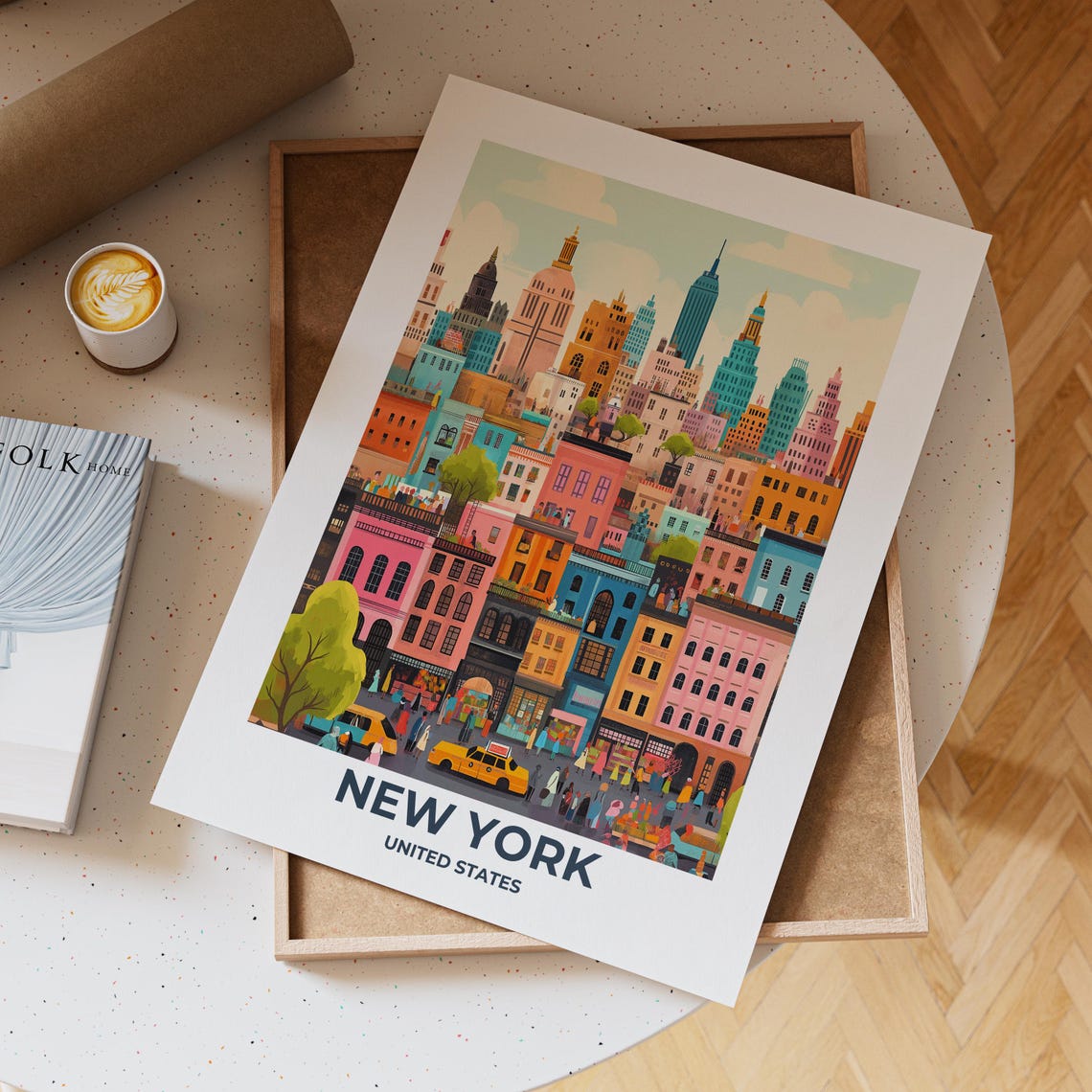 New York Travel Poster New York Poster New York Travel Print New York City Print Travel Print Travel Poster New York Wall Decor 012 - Image 3