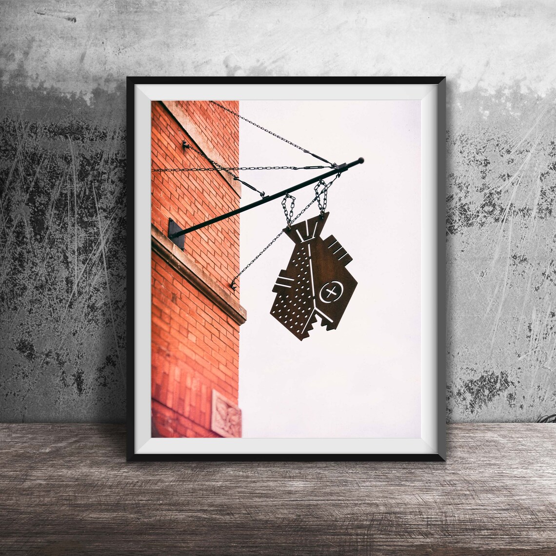 Lost Lake Logan Square Chicago Travel Poster, Avondale