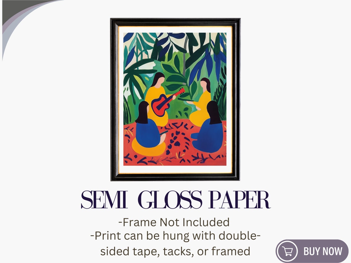 Henri Matisse Print Maximalist Wall Art Bold Abstract Art Dcor For Living Room Home Office - Image 6