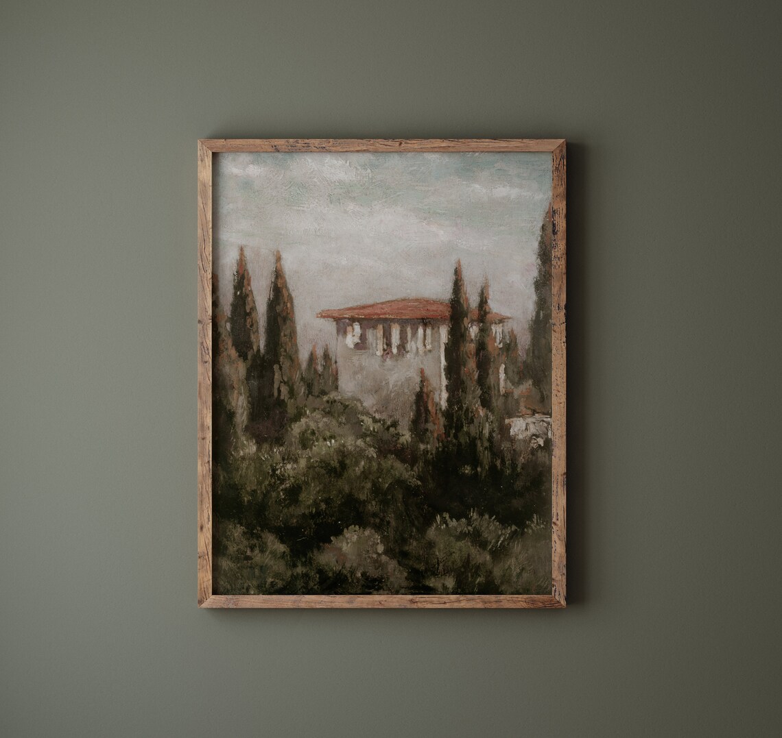 Umbria Vintage Italian Landscape, Travel Poster - Image 2