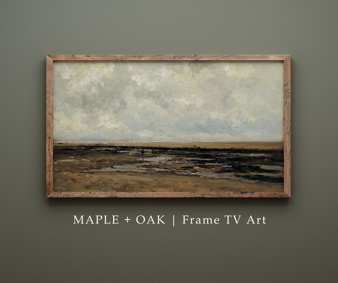 Vintage Landscape - Abstract Modern Art Print
