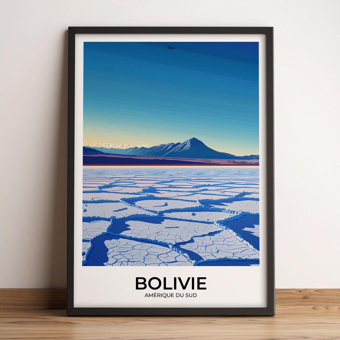Bolivia Poster Bolivia Travel Poster Bolivia Art Print Bolivia Poster Bolivia In South America Customizable Gift