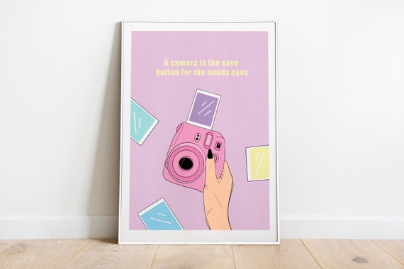 Camera Quote Print