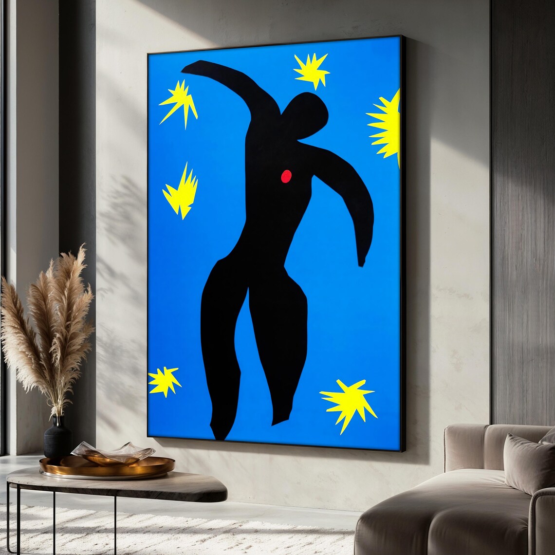 Henri Matisse Icarus, Jazz Cut-Out Series Art Print