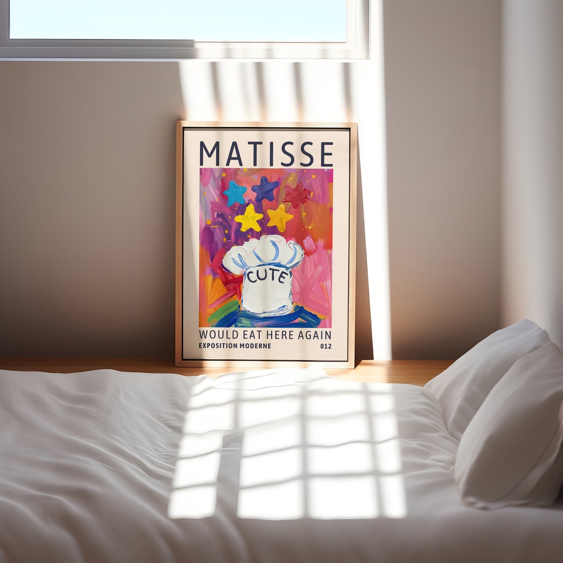 Matisse Chef Hat Five Star Restaurant Kitchen Exposition Poster - Image 2