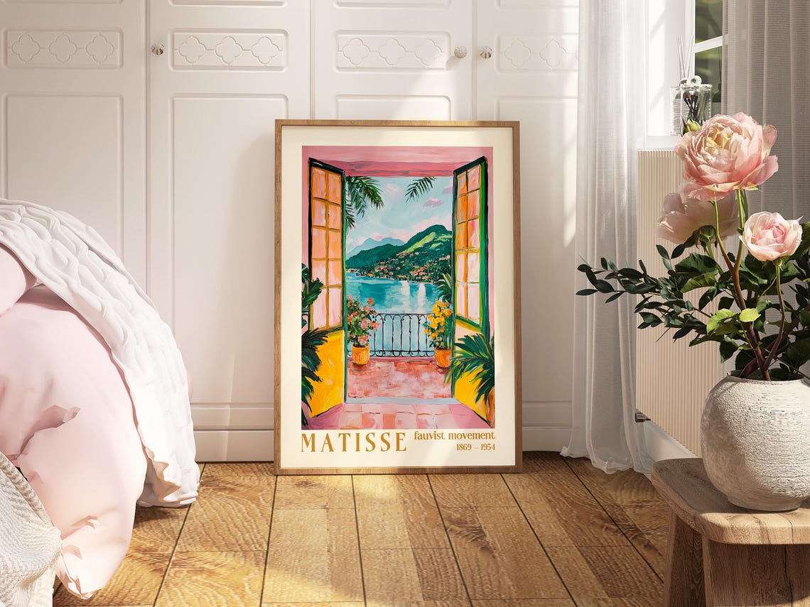 Open Window Henri Matisse Fauvism Wall Art Print - Image 3