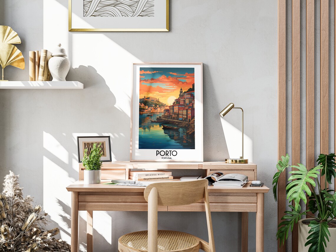Porto Travel Poster, Portugal Home Decor Print - Image 3