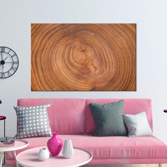 Living Room Decor Art Personalized Gifts Modern Glass Art Tree Trunk Artwork Tree Painted Glass Wood Wall Decor Large Decor Art