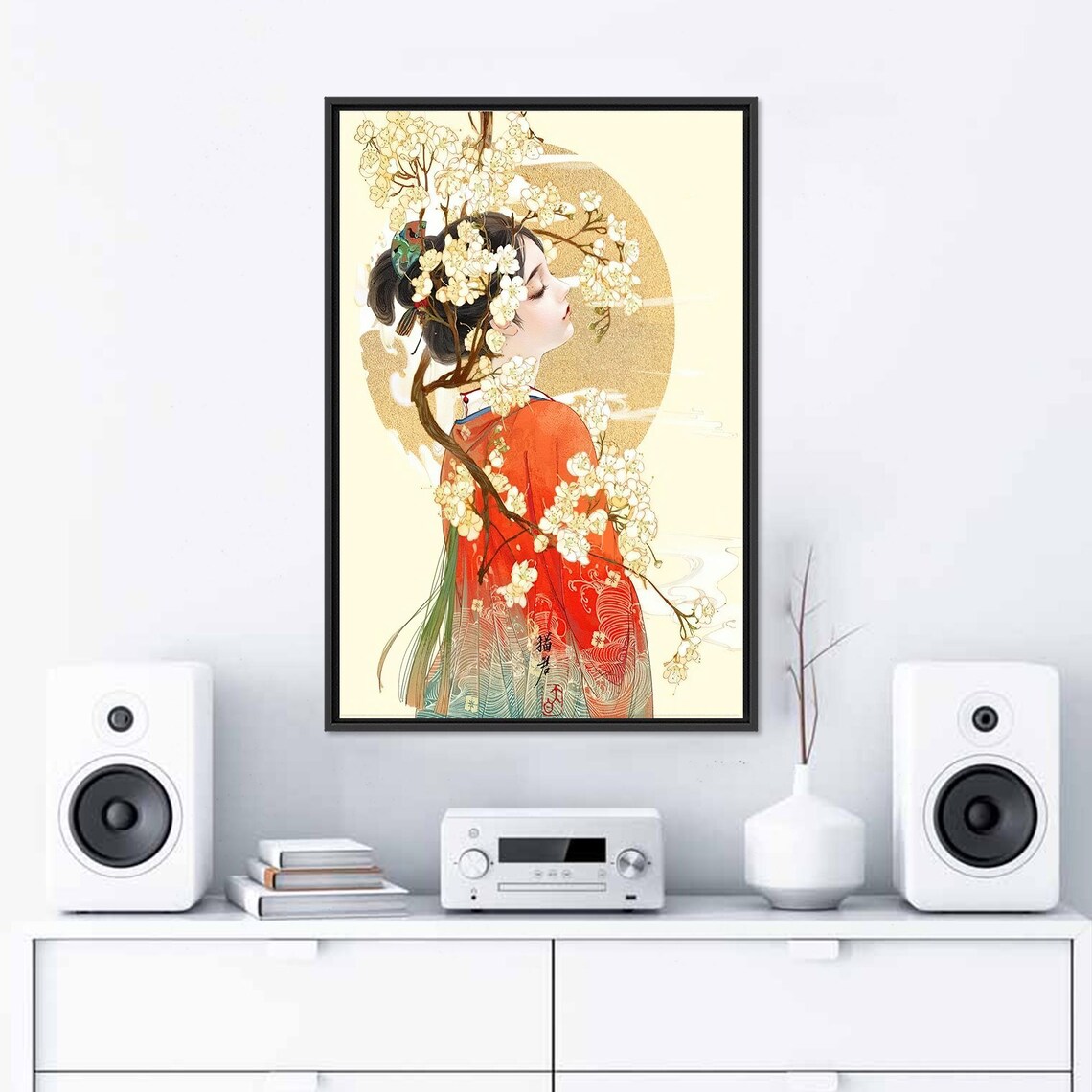 Japanese Woman, Modern Japanese Culture Art Print - Image 2