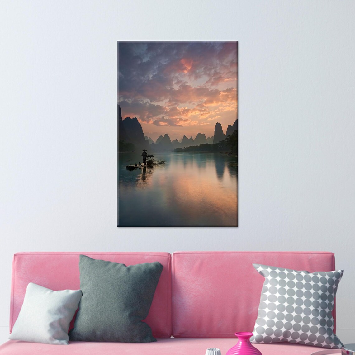 Guilin China Landscape, Personalized Gift Art Print - Image 4