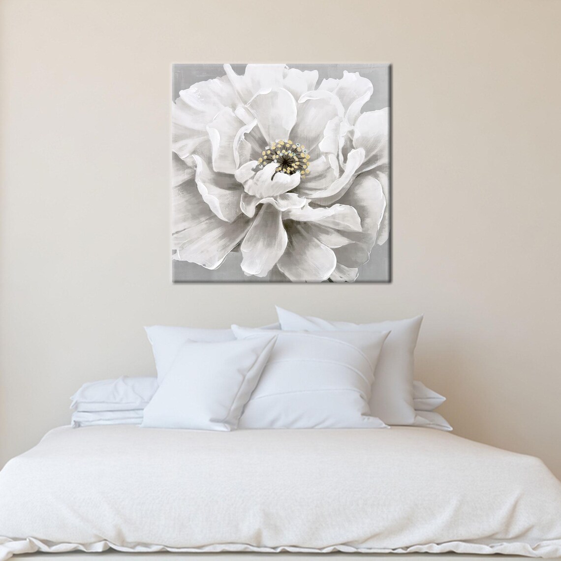 Abstract Printed Luxury Flower Art, Bridesmaid Gift - Image 4