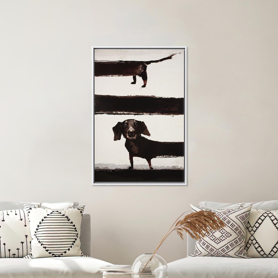 Abstract Dog Art Print, Modern Home Decor - Image 4