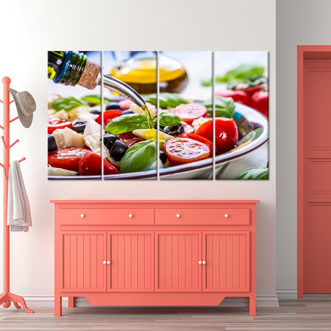 Salad Wall Art, Modern Minimalist Food Decor - Image 3