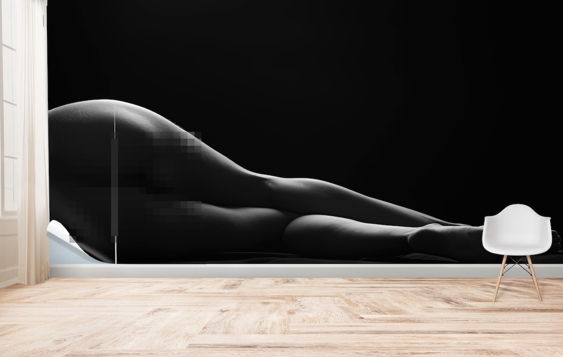 Naked Woman Erotic Wall Art, Sexy Woman Bedroom Decor - Image 4