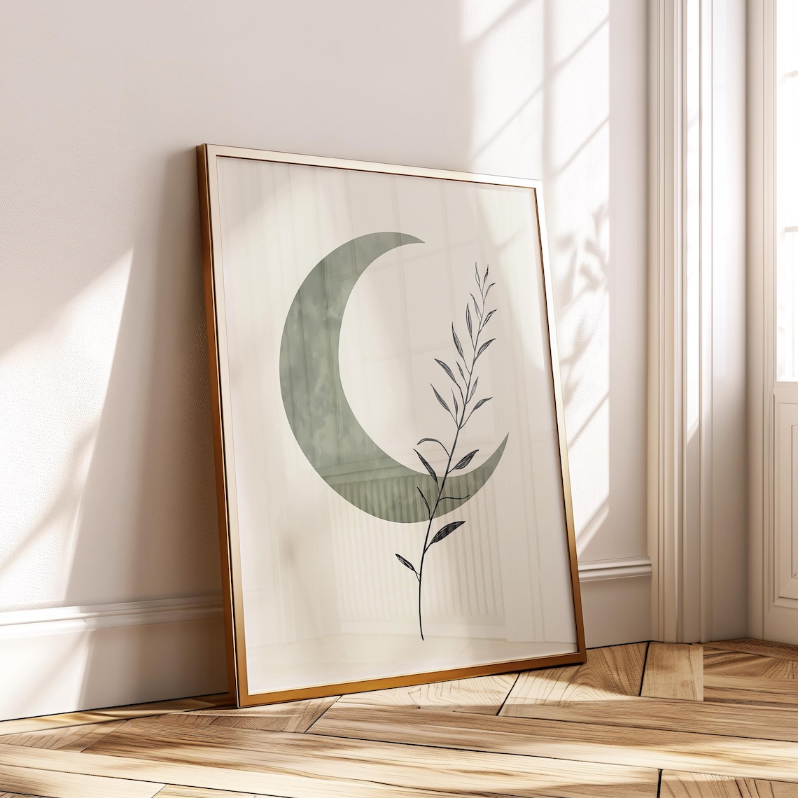 Boho Minimalist Abstract, Modern Home Decor