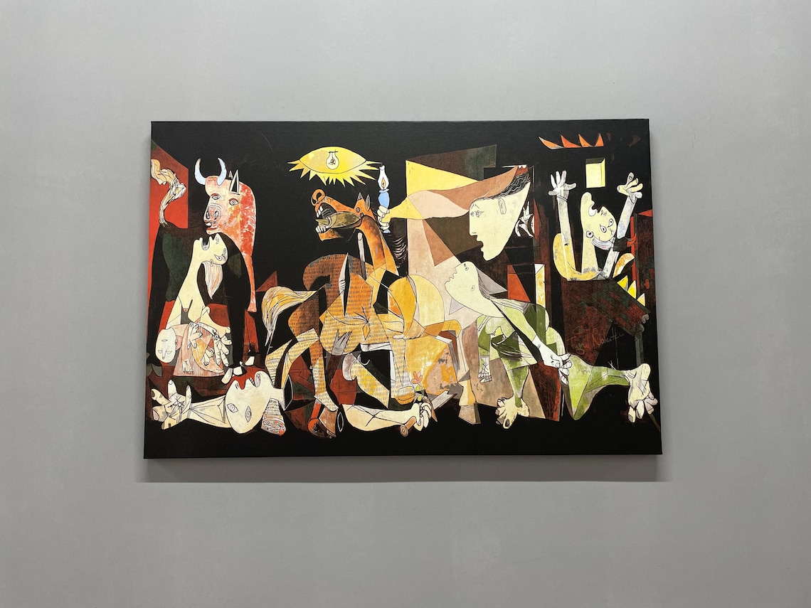 Guernica, Picasso Modern Glass Wall Decor