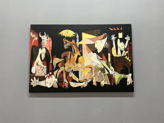 Guernica, Picasso Modern Glass Wall Decor