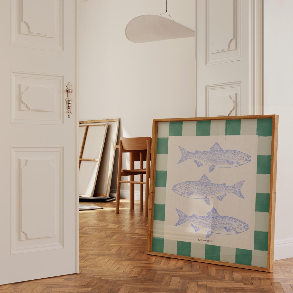 Catch Of The Day Kitchen Living Room Poster - Image 2