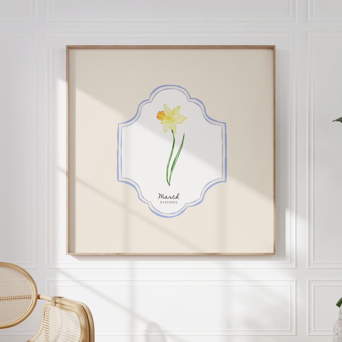 March Birth Month Flower Personalized Gift - Image 5