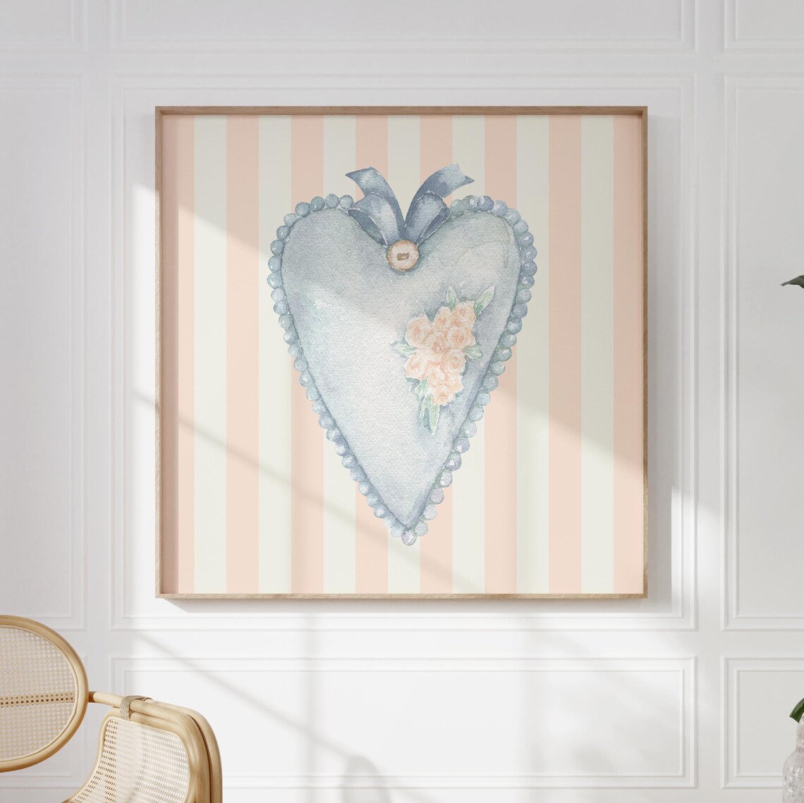 Valentine's Day Heart Illustration, Trendy Decor - Image 5