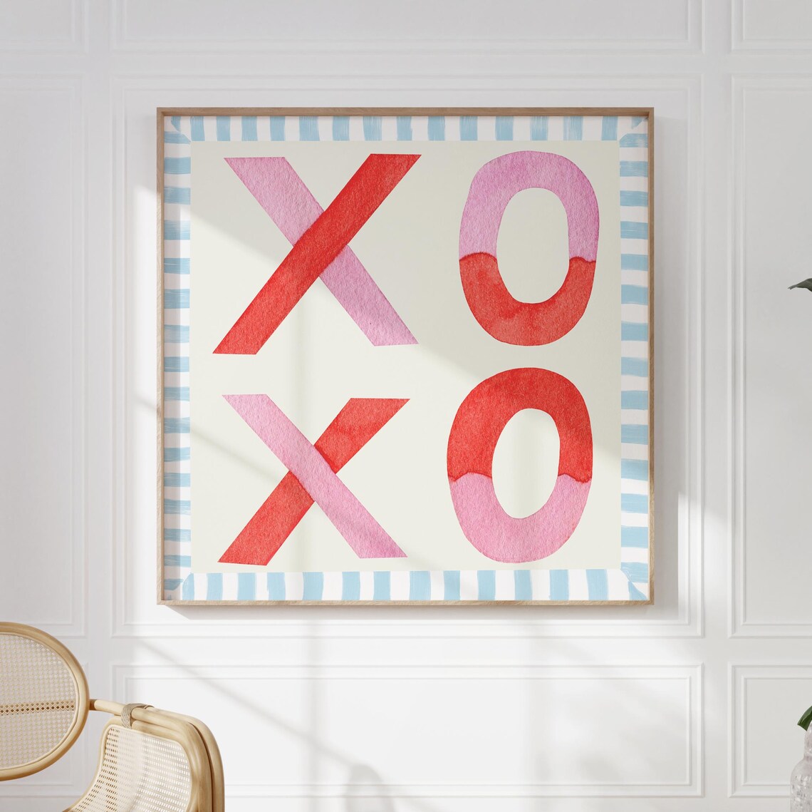 Valentines Day Xo Trendy Decor Illustration - Image 5