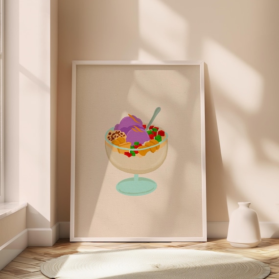 Philippines Poster Wall Art Filipino Halo Decor Home And Kitchen Food Tradition Illustration Culture Digital