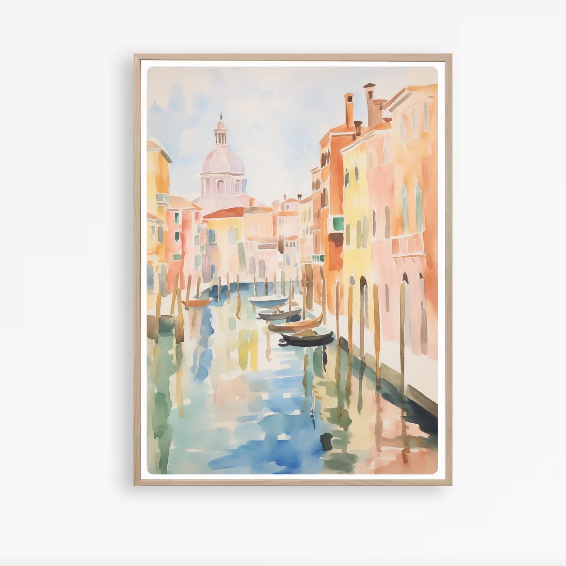 Venice Giclee Travel Poster - Image 3