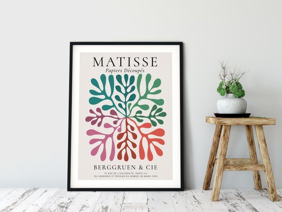 Henri Matisse Papiers Decoupes, Mid-Century Modern