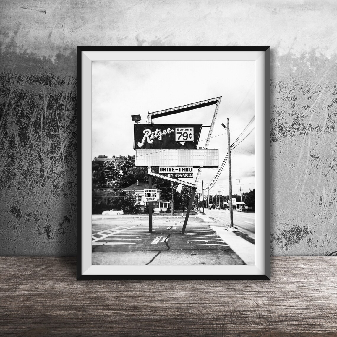 Ritzee Hamburgers, Battle Creek Michigan Art Print - Image 2