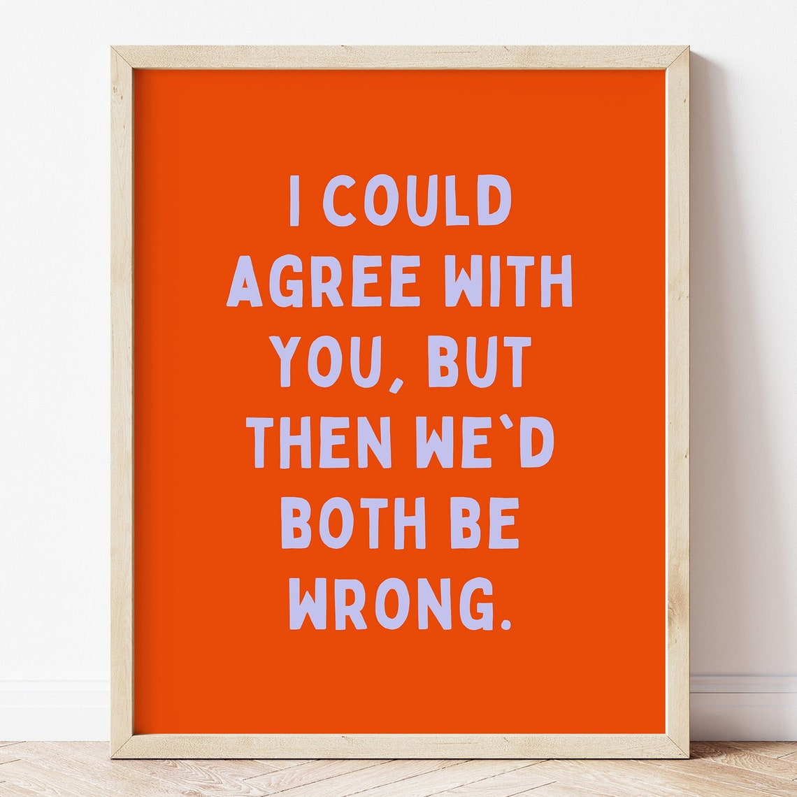 Funny Wall Art Prints Minimalist Eclectic Gift For Friends Home Decor Office Sarcasm Quirky
