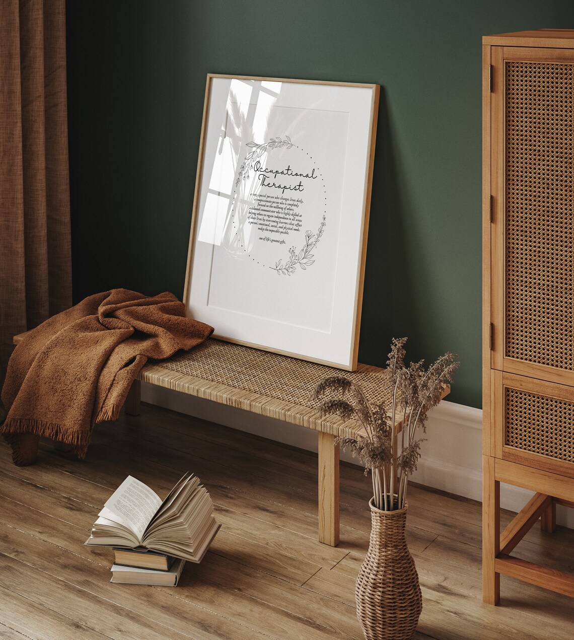 Occupational Therapist Definition Art Print, Gift - Image 2